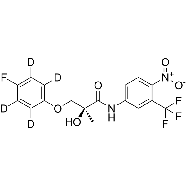 4-Desacetamido-4-fluoro Andarine-d4